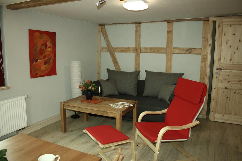 דירות Plaue  Cafe Landart Im Thueringer Finistere חדר תמונה