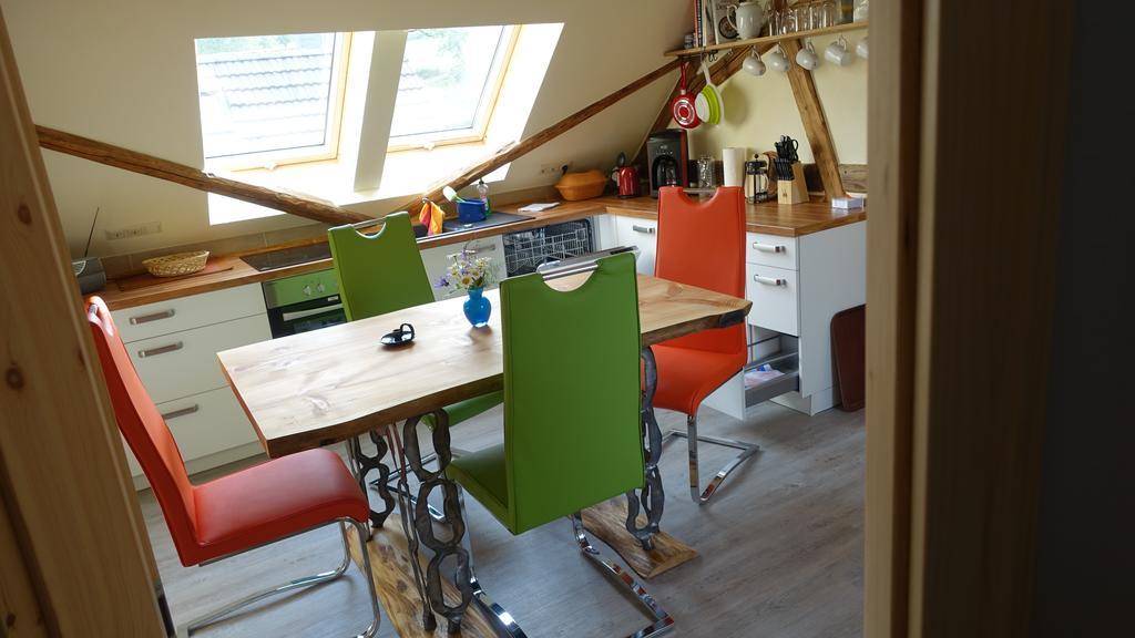 דירות Plaue  Cafe Landart Im Thueringer Finistere מראה חיצוני תמונה